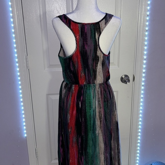Xhiliration high low colorful dress - Picture 4 of 7